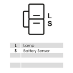 Stecker mit Polbelegung L, S