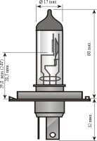 Glühbirne OSRAM PX43t 64185 HS1 12V 35/35W
